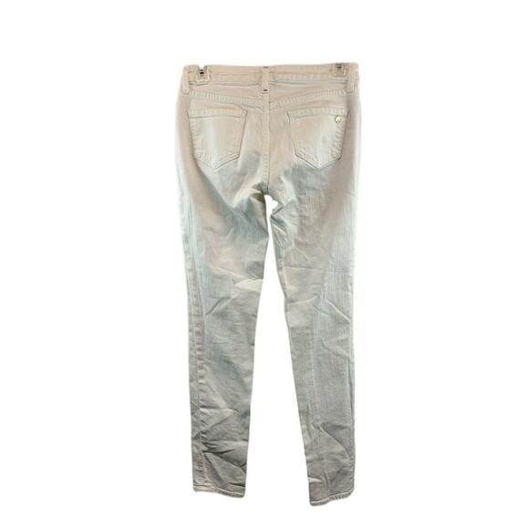Kate Spade Broome Street Womens Skinny Jeans Size 26 White Play Hooky W28 x L31 - Picture 4 of 12